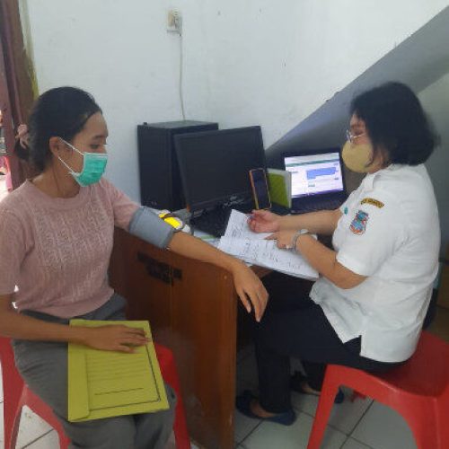 kegiatan keswa puskemas ranomuut manado